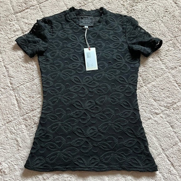 Johnny Was Tops - NWT‎ Johnny Was Jade Embroidered Astrid Top Women's Size XXS